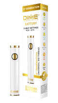 Dime Industries 5th Generation 510 Thread Battery - White (2023)