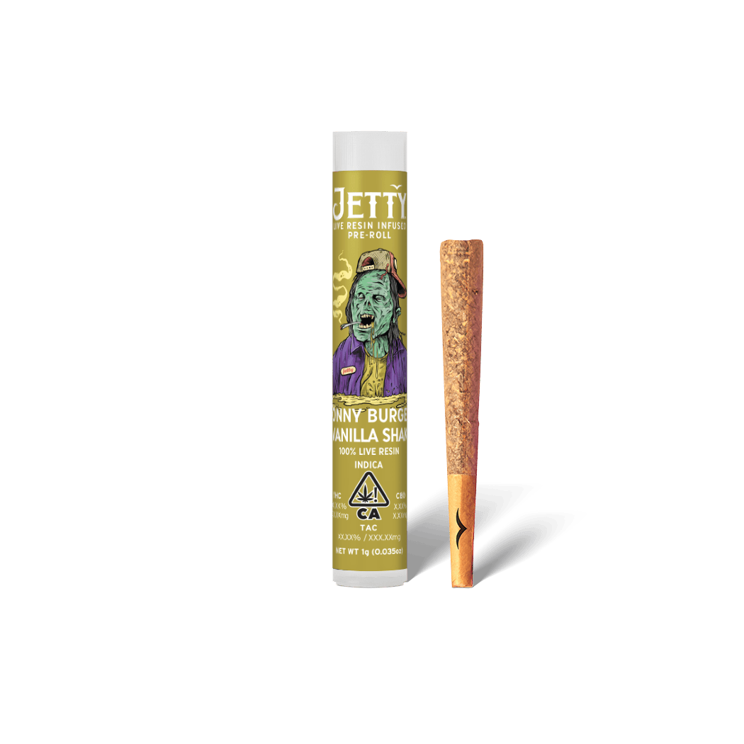 Donny Burger x Vanilla Shake Live Resin Infused Pre-Roll 1g