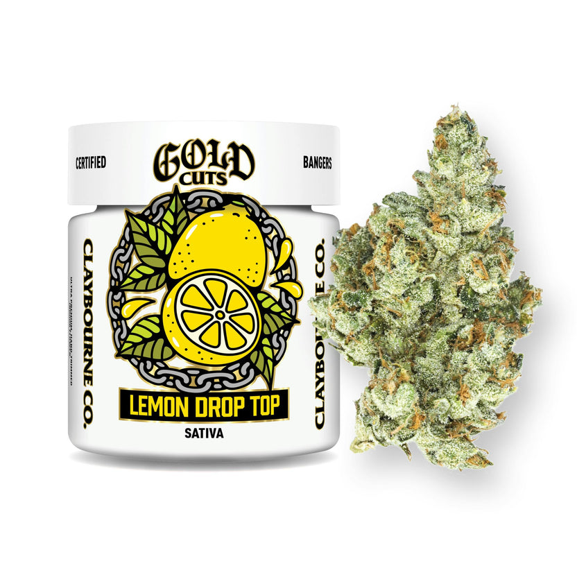 Lemon Drop Top (3.5g) - Gold Cuts