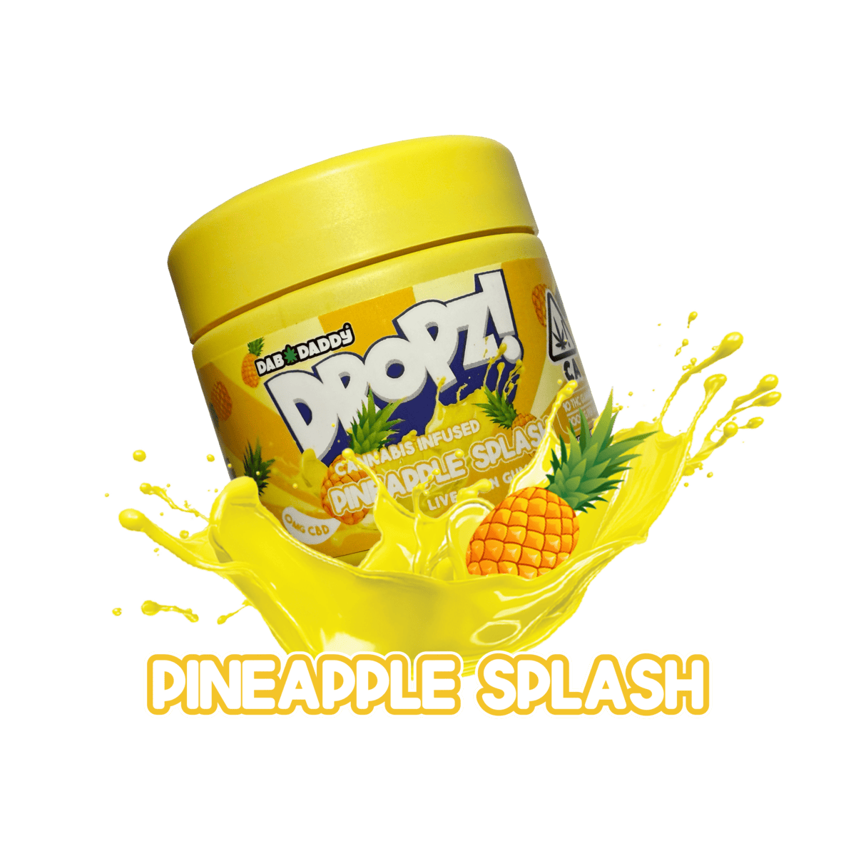 DROPZ! by DAB DADDY® Pineapple Splash Gummies