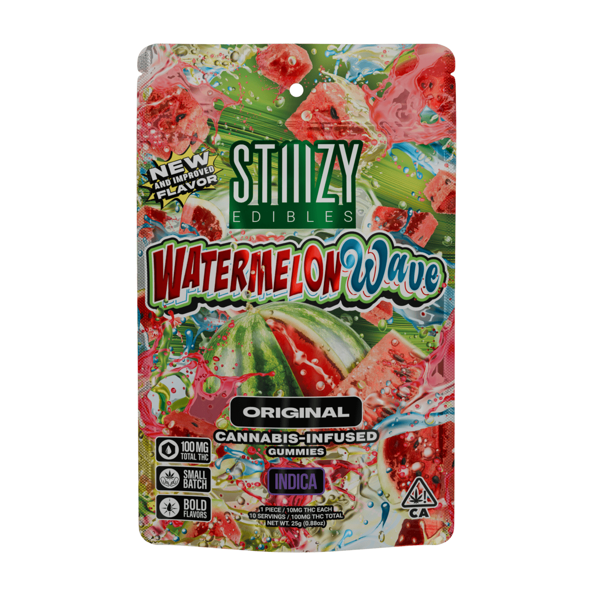 - WATERMELON WAVE - 100MG ORIGINAL EDIBLES