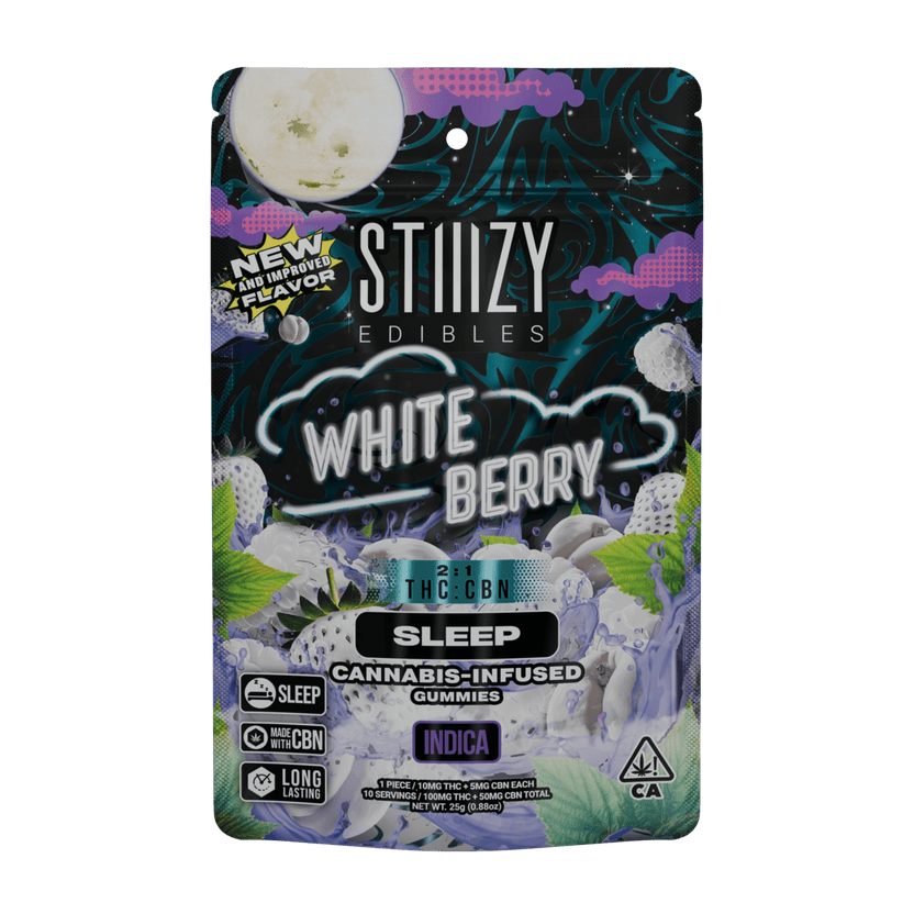 - WHITE BERRY - 100MG SLEEP EDIBLES