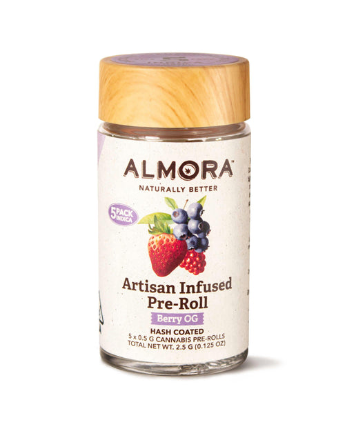 Berry OG - Artisan Infused Pre Roll 5 Pack | 0.5g