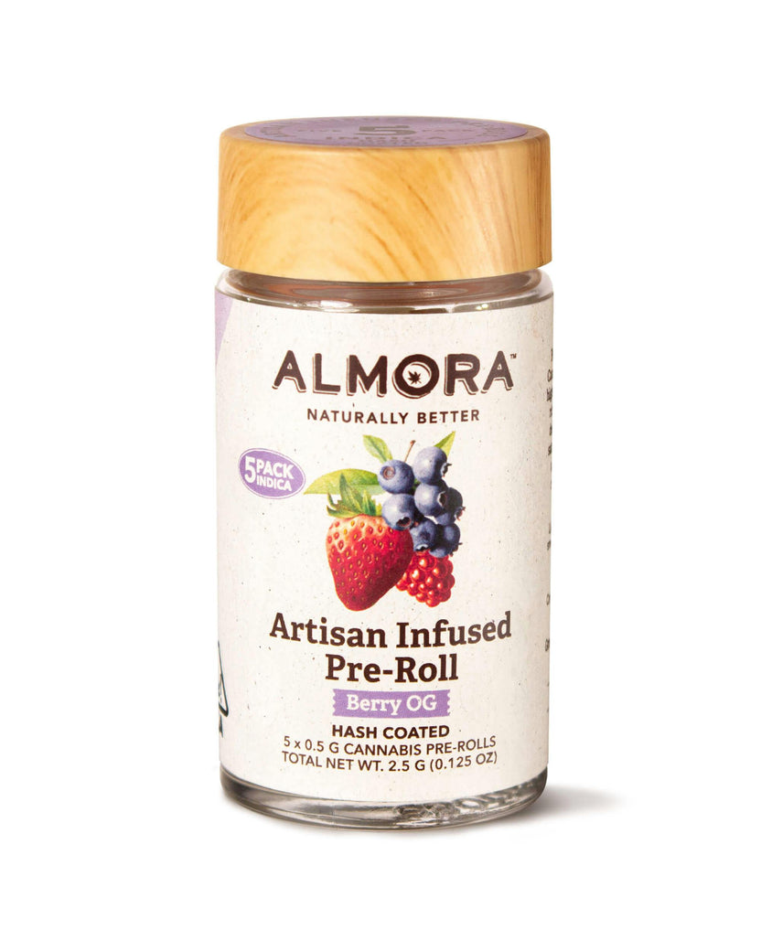 Berry OG - Artisan Infused Pre Roll 5 Pack | 0.5g