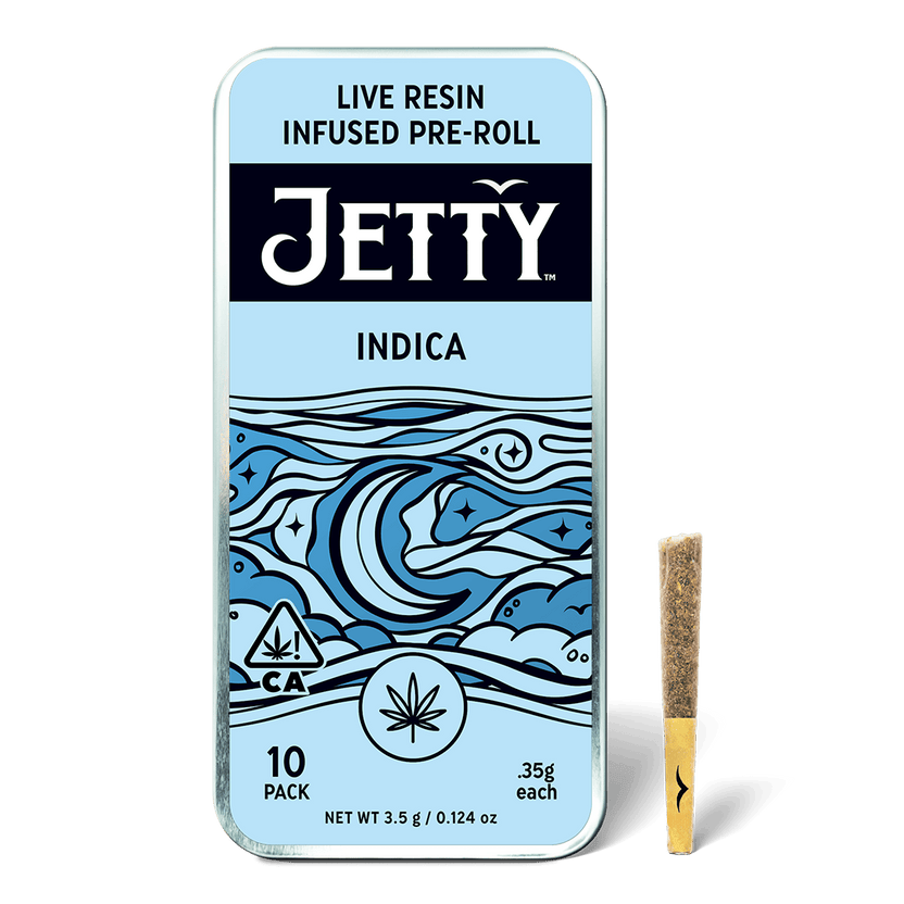 Jetty Pre-Roll Live Resin Infused 10 Packs (3.5g) Fatso x Mule Fuel