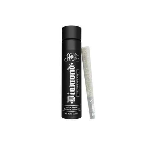 Black Haze | Sativa - Diamond THCA-Infused Pre-Roll - 1G Joint