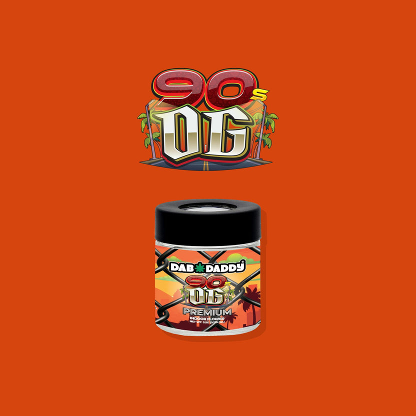 90's OG Flower Dab Daddy® 3.5g Premium Indoor Flower
