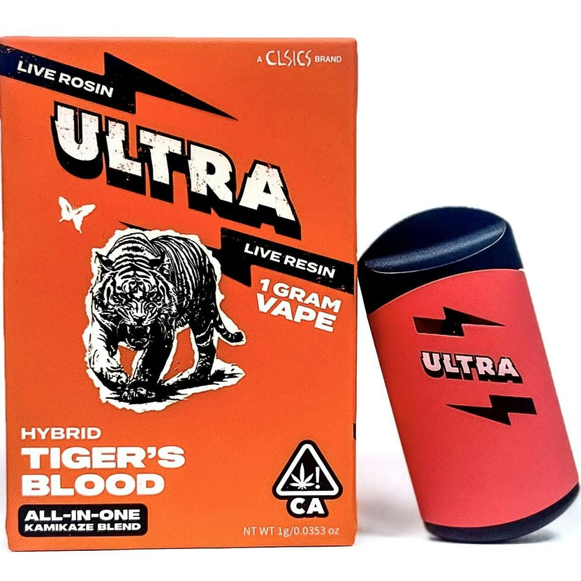 Tiger's Blood - 1g Live Rosin/Live Resin All-In-One Vape