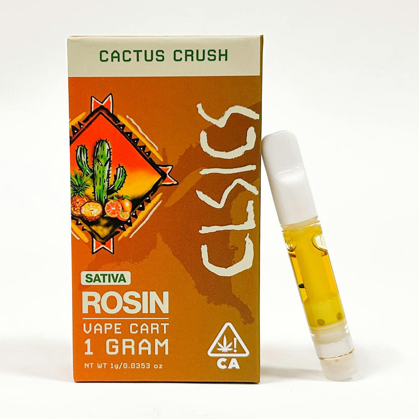 Cactus Crush - Live Rosin Vape Cartridge 1g