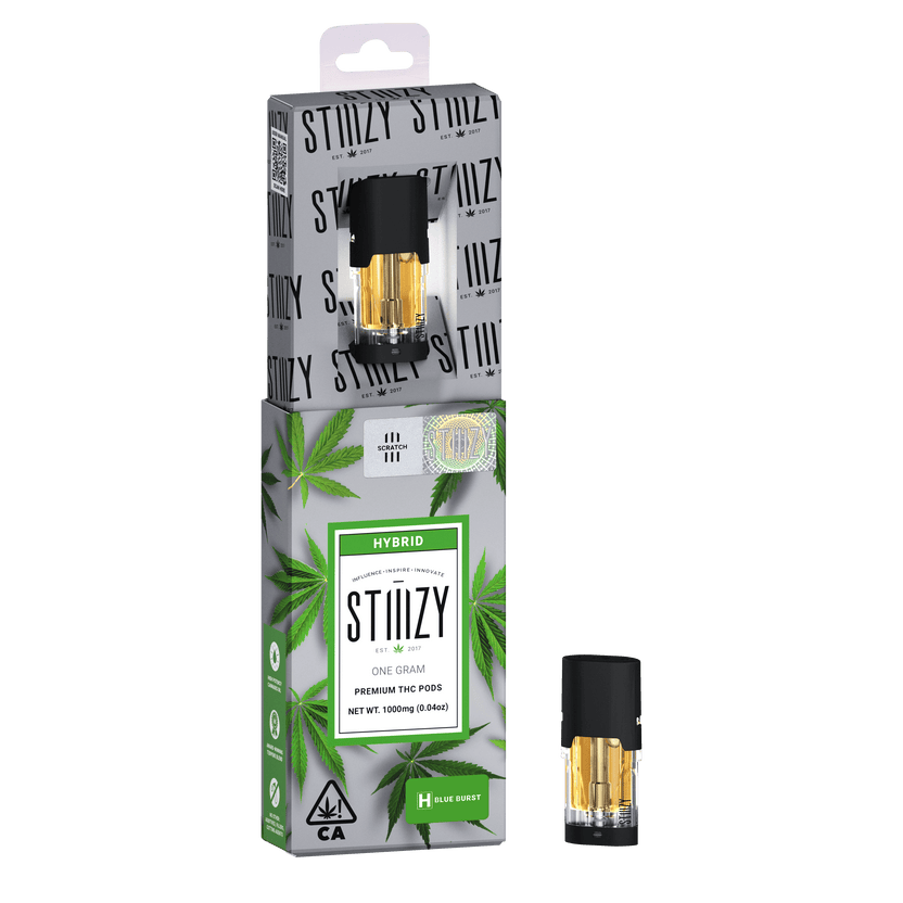 Vape Cartridge - BLUE BURST 1G Original THC Pod - STIIIZY