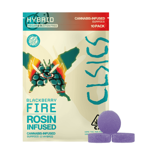 Blackberry Fire - 10Pk GUMMIES LIVE ROSIN INFUSED