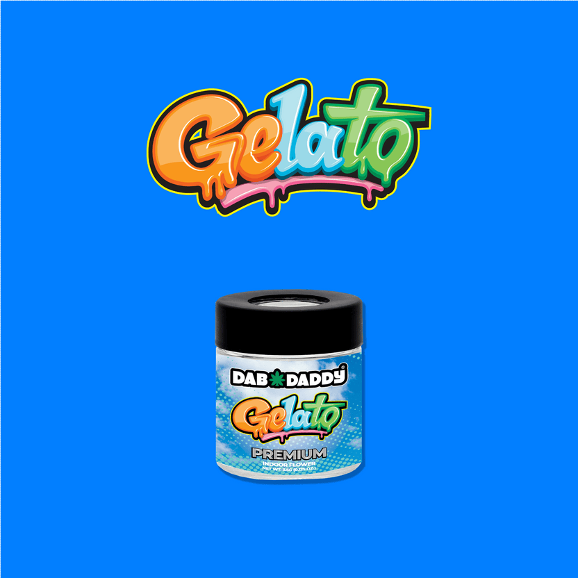 Gelato Flower Dab Daddy® 3.5g Premium Indoor Flower