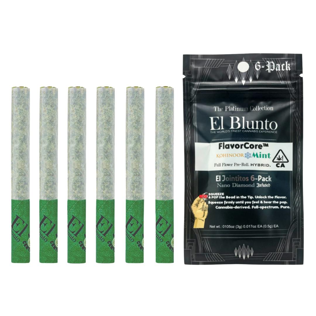 El Jointo FlavorCore - Kohinoor Mint - Diamond Infused - 6pk x .5g