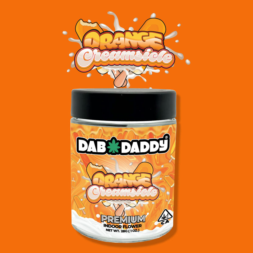 Orange Creamsicle Flower Dab Daddy® 28g Premium Indoor Flower