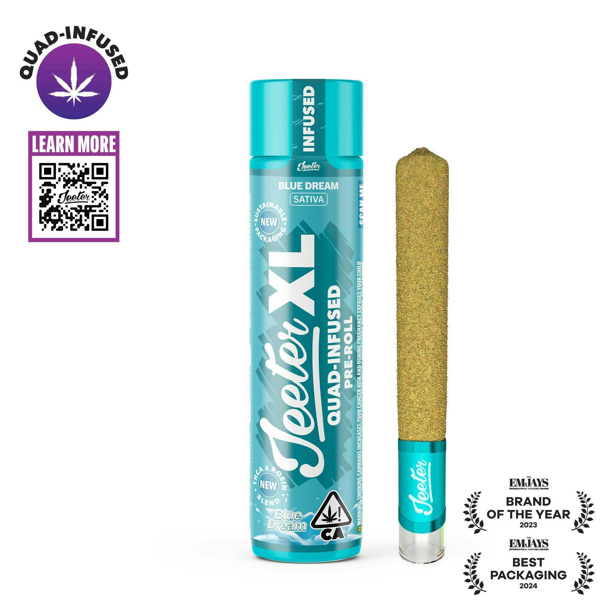 Jeeter XL | Quad-Infused - Blue Dream