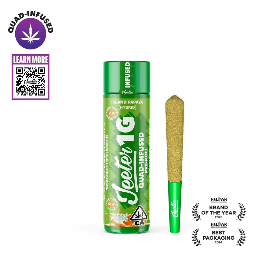 Jeeter Joint | Quad-Infused - Island Papaya