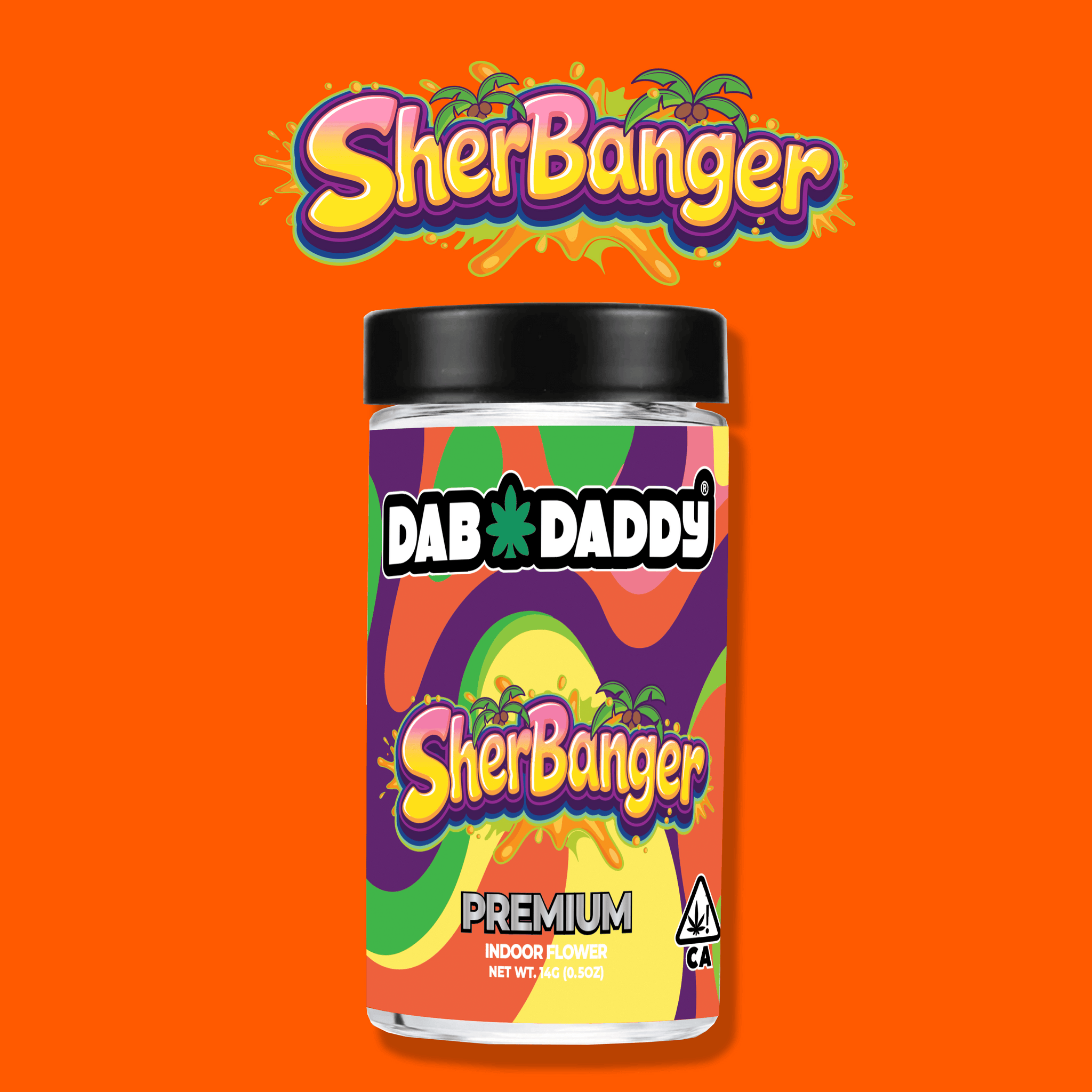 Sherbanger Flower Dab Daddy® 14g Premium Indoor Flower