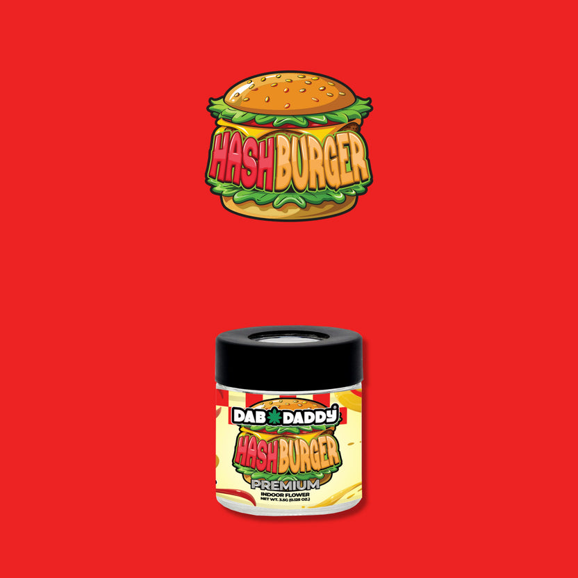Hash Burger Flower Dab Daddy® 3.5g Premium Indoor Flower