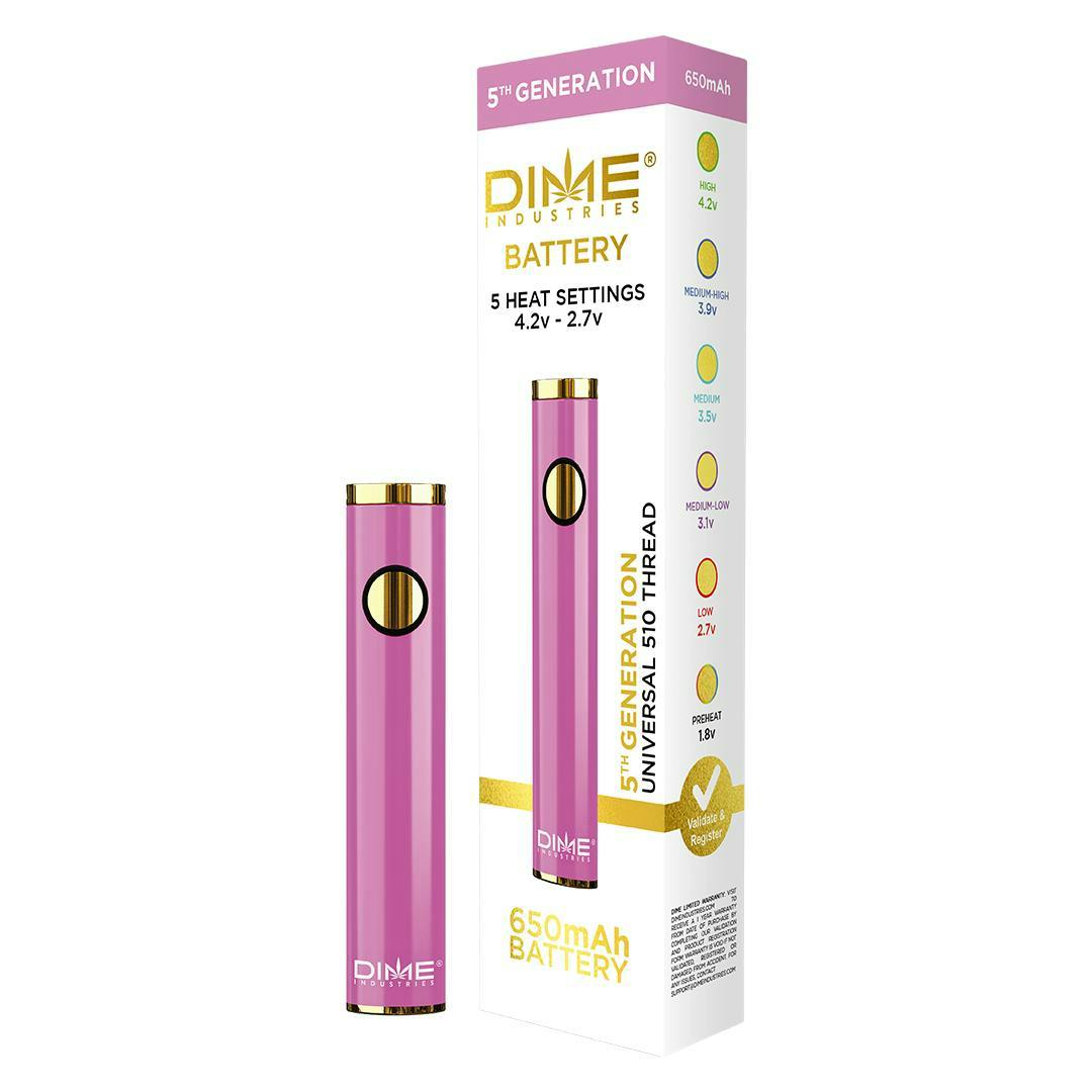 Dime Industries | Pink 510 Thread | Batteries