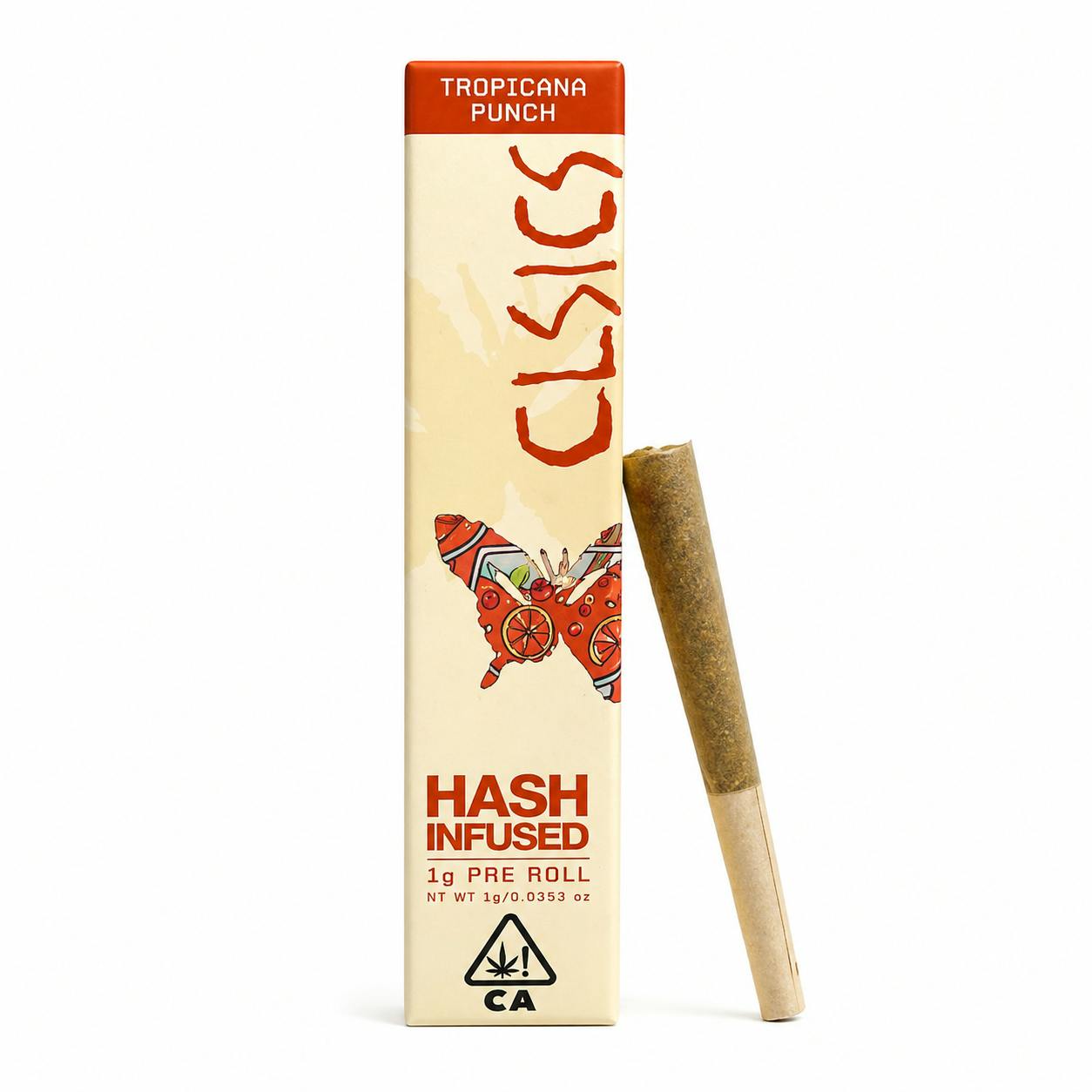 Tropicana Punch - 1g Hash Infused Pre Roll