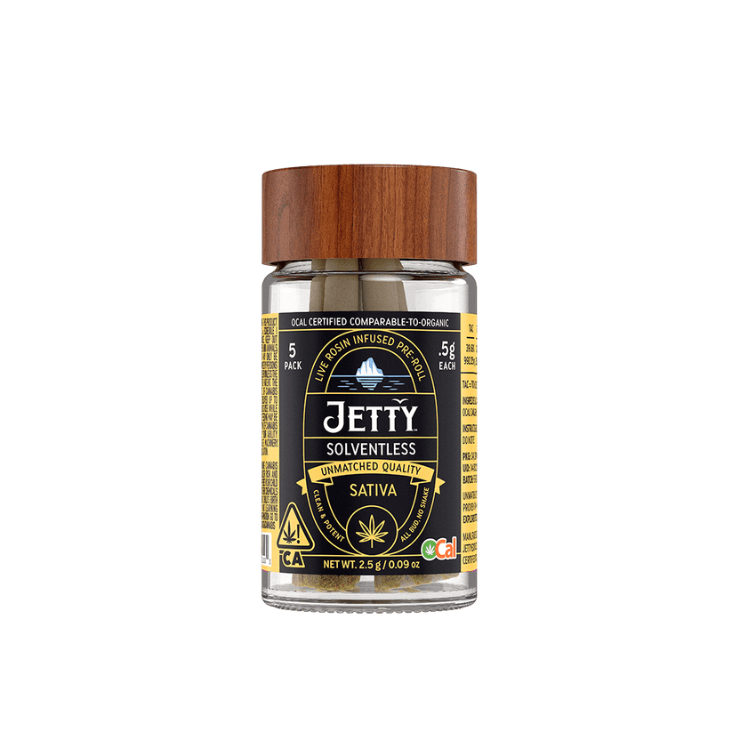 Jetty Pre-Roll OCal Live Rosin 5 Pack (2.5g) Tropicana Cherry x Sour Cherry