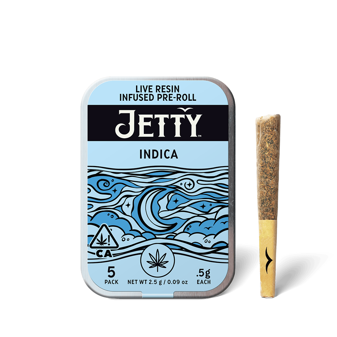 Jetty Pre-Roll Live Resin Infused 5 Pack (2.5g) Fatso x Fatso
