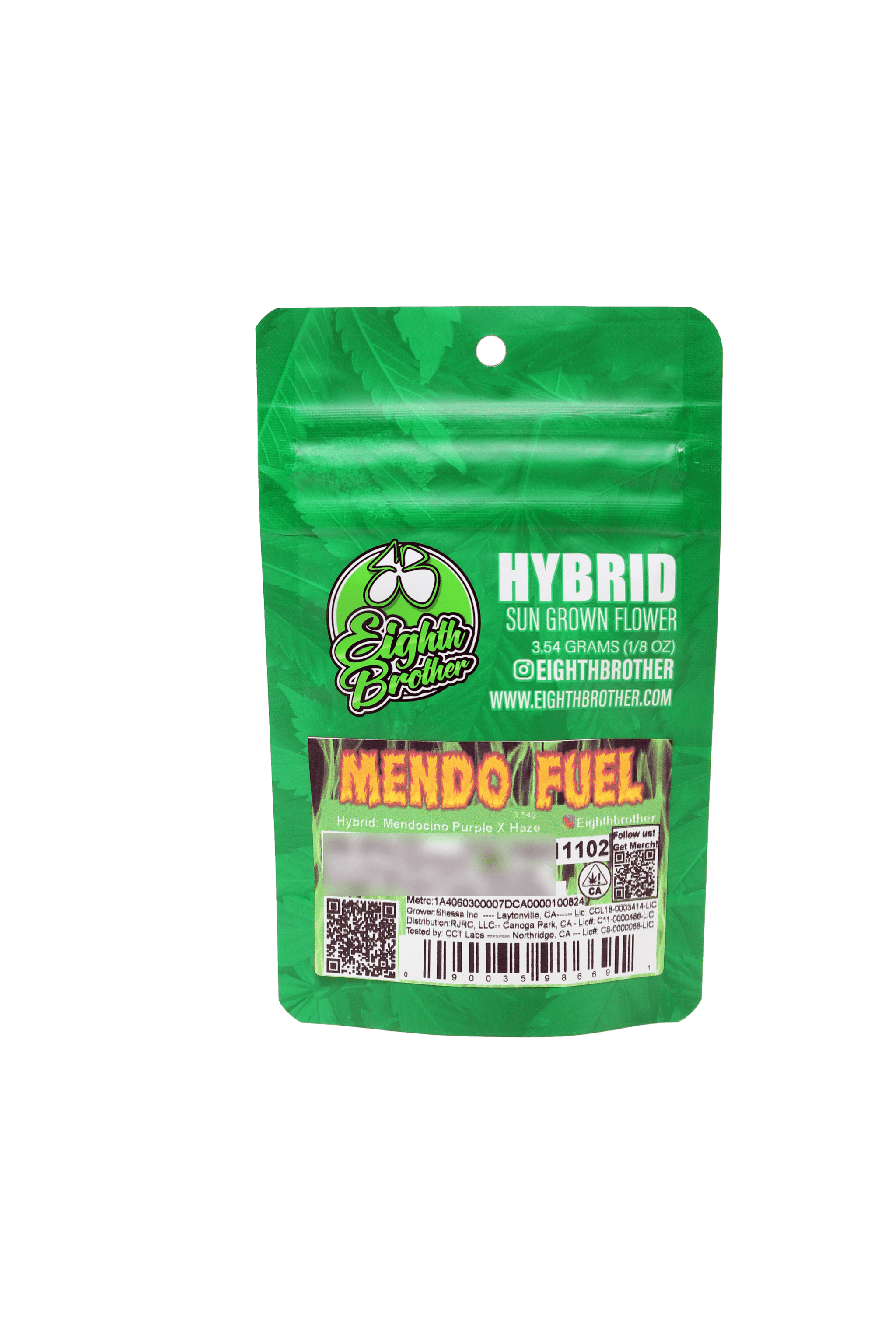 Eighth Brother | Mendo Fuel | Big Buds | 3.54g