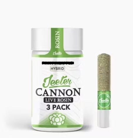 Jeeter Cannon Live Rosin - 3 Pack - Tangerine Dreams