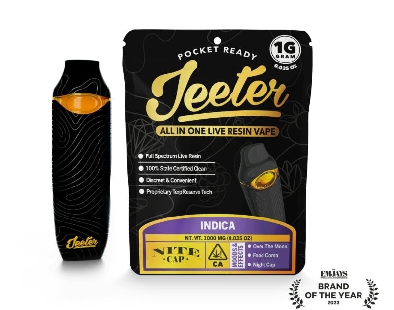 Jeeter All In One Live Resin Vape - Haze Mint